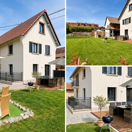 Maison Contemporaine Standing - 4 Chambres, Terrasse, & Espace Semesterbostad *